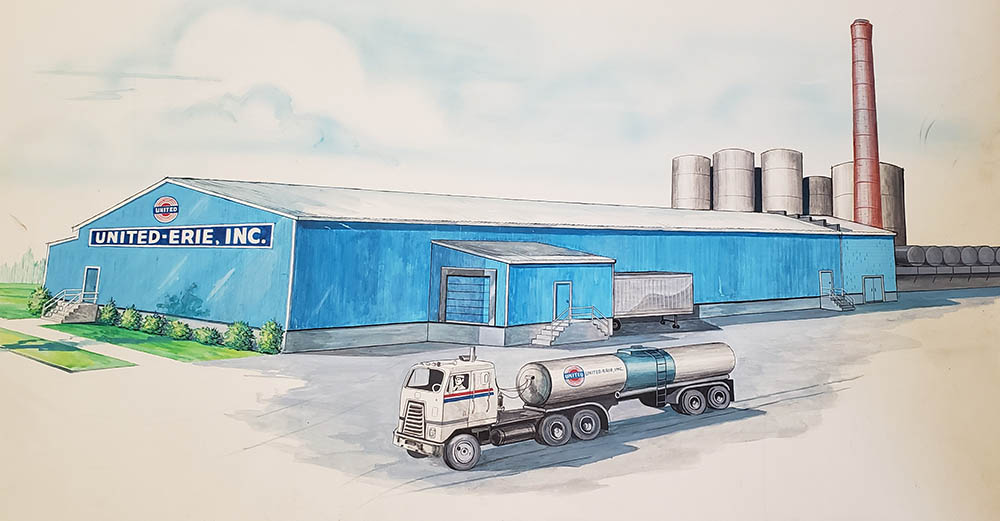 Artist’s rendering of United Erie, located in Erie, Pennsylvania.
