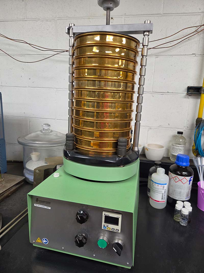 United Erie quality control testing and analysis